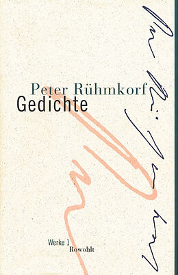 Fester Einband Gedichte von Peter Rühmkorf