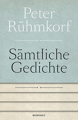Fester Einband Sämtliche Gedichte 1956 - 2008 von Peter Rühmkorf
