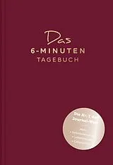 Fester Einband Das 6-Minuten-Tagebuch (rubin) von Dominik Spenst