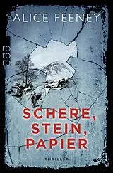 Kartonierter Einband Schere, Stein, Papier von Alice Feeney