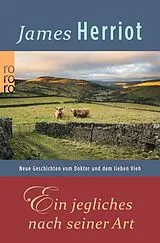 Kartonierter Einband Ein jegliches nach seiner Art von James Herriot