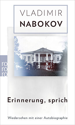 Kartonierter Einband Erinnerung, sprich von Vladimir Nabokov