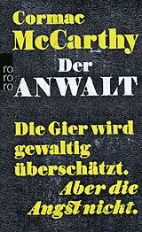 Kartonierter Einband Der Anwalt von Cormac McCarthy