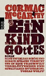 Kartonierter Einband Ein Kind Gottes von Cormac McCarthy