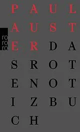Kartonierter Einband Das rote Notizbuch von Paul Auster