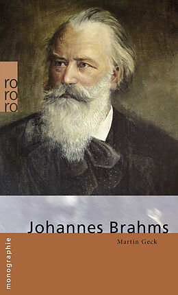 Kartonierter Einband Johannes Brahms von Martin Geck