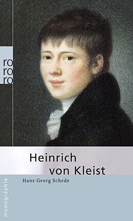 Kartonierter Einband Heinrich von Kleist von Hans-Georg Schede