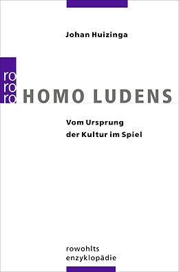 Kartonierter Einband Homo Ludens von Johan Huizinga