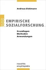 Kartonierter Einband Empirische Sozialforschung von Andreas Diekmann