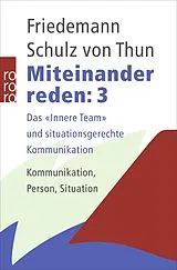 Kartonierter Einband Miteinander reden 3 von Friedemann Schulz von Thun