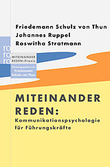 Kartonierter Einband Kommunikationspsychologie für Führungskräfte von Friedemann Schulz von Thun, Johannes Ruppel, Roswitha Stratmann
