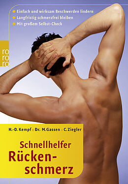 Kartonierter Einband Schnellhelfer Rückenschmerz von Hans-Dieter Kempf, Marco Gassen, Christian Ziegler