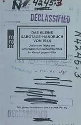 Fester Einband Das kleine Sabotage-Handbuch von 1944 von US Office of Strategic Services