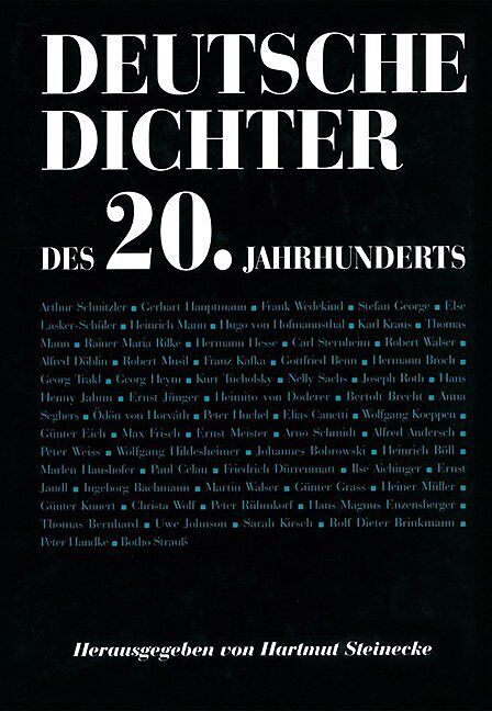 Deutsche Dichter - Ihr Leben und Werk / Deutsche Dichter des 20. Jahrhunderts