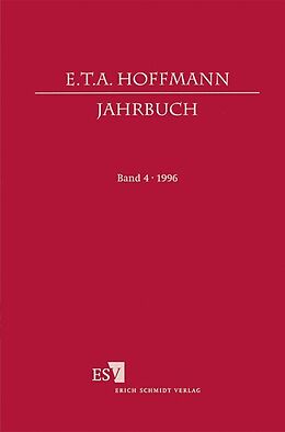 Kartonierter Einband E.T.A. Hoffmann-Jahrbuch 1996 von 
