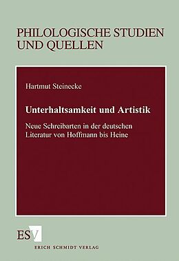 Kartonierter Einband Unterhaltsamkeit und Artistik von Hartmut Steinecke