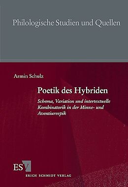 Kartonierter Einband Poetik des Hybriden von Armin Schulz