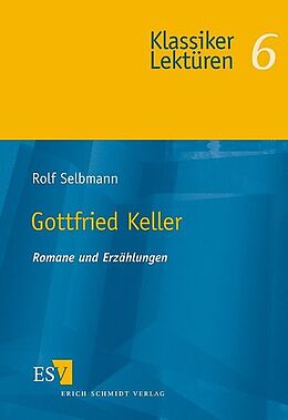 Kartonierter Einband Gottfried Keller von Rolf Selbmann