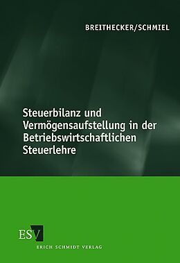 Kartonierter Einband Steuerbilanz und Vermögensaufstellung in der Betriebswirtschaftlichen Steuerlehre von Volker Breithecker, Ute Schmiel