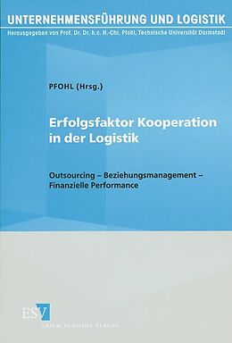 Kartonierter Einband Erfolgsfaktor Kooperation in der Logistik von 