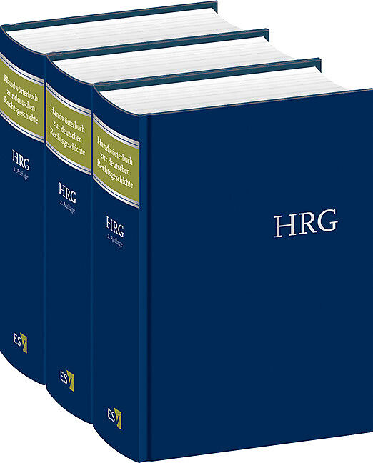 Handwörterbuch zur deutschen Rechtsgeschichte (HRG)  gebundene Ausgabe  Gesamtausgabe