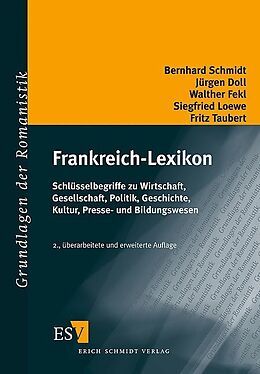 Kartonierter Einband Frankreich-Lexikon von Bernhard Schmidt, Jürgen Doll, Walther Fekl