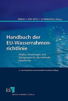 Fester Einband Handbuch der EU-Wasserrahmenrichtlinie von Katrin Blondzik, Dietrich Borchardt, Udo Bosenius