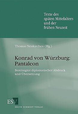Kartonierter Einband Konrad von Würzburg: Pantaleon von 