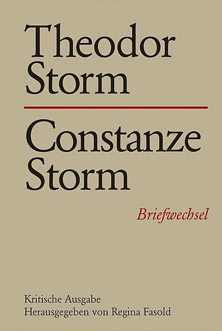Theodor Storm  Constanze Storm