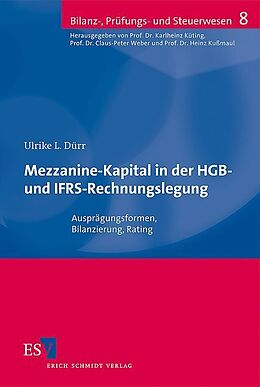 Kartonierter Einband Mezzanine-Kapital in der HGB- und IFRS-Rechnungslegung von Ulrike Dürr