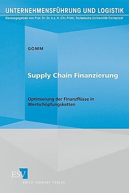 Kartonierter Einband Supply Chain Finanzierung von Moritz Gomm