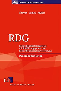 Fester Einband RDG von Heinrich Dreyer, Christian-Peter Lamm, Thomas Müller