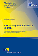 eBook (pdf) Risk Management Practices of SMEs de Thomas Henschel