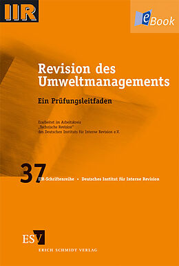 E-Book (pdf) Revision des Umweltmanagements von DIIR  Arbeitskreis &quot;Technische Revision&quot;