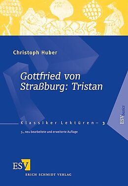 Kartonierter Einband Gottfried von Straßburg: Tristan von Christoph Huber