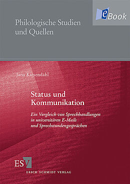 E-Book (pdf) Status und Kommunikation von Jana Kiesendahl