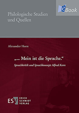 E-Book (pdf) ... Mein ist die Sprache. von Alexander Horn