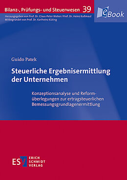 E-Book (pdf) Steuerliche Ergebnisermittlung der Unternehmen von Guido Patek
