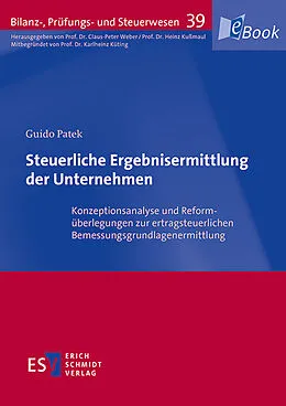 E-Book (pdf) Steuerliche Ergebnisermittlung der Unternehmen von Guido Patek