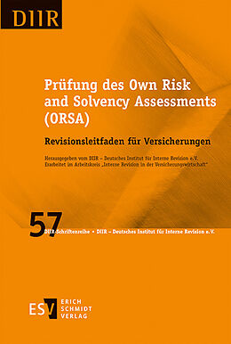 E-Book (pdf) Prüfung des Own Risk and Solvency Assessments (ORSA) von 