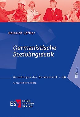 Kartonierter Einband Germanistische Soziolinguistik von Heinrich Löffler