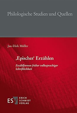 Fester Einband 'Episches' Erzählen von Jan-Dirk Müller
