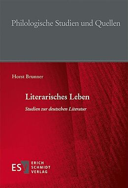 Fester Einband Literarisches Leben von Horst Brunner