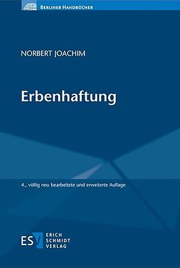 Fester Einband Erbenhaftung von Norbert Joachim