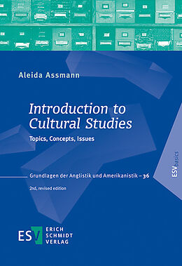 Kartonierter Einband Introduction to Cultural Studies von Aleida Assmann