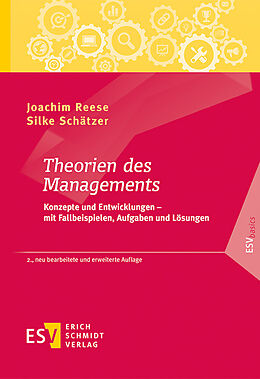 Kartonierter Einband Theorien des Managements von Joachim Reese, Silke Schätzer