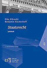Kartonierter Einband Staatsrecht von Eike Albrecht, Benjamin Küchenhoff