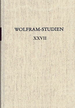 Buch Wolfram-Studien XXVII von 