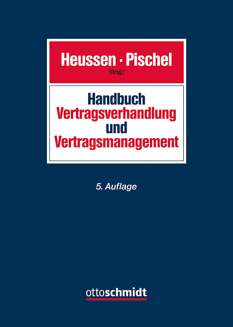 Handbuch Vertragsverhandlung und Vertragsmanagement