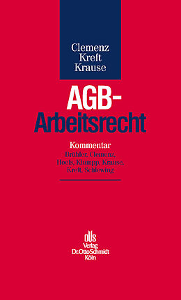 E-Book (pdf) AGB-Arbeitsrecht von 
